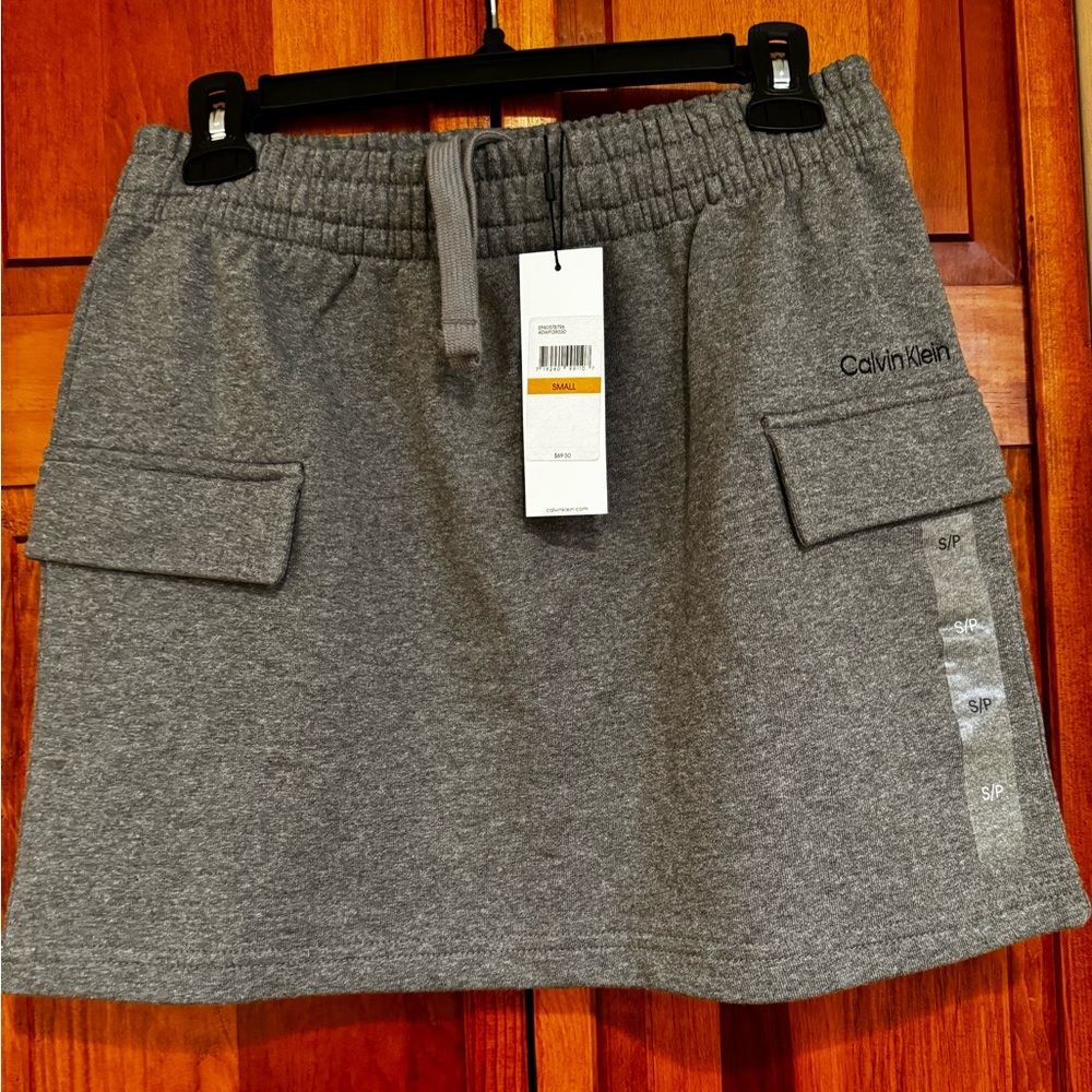 Calvin Klein Cargo Mini Skirt